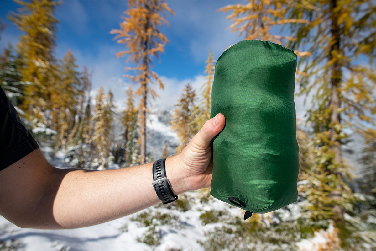 Arc'teryx Cerium LT Hoody (packability)